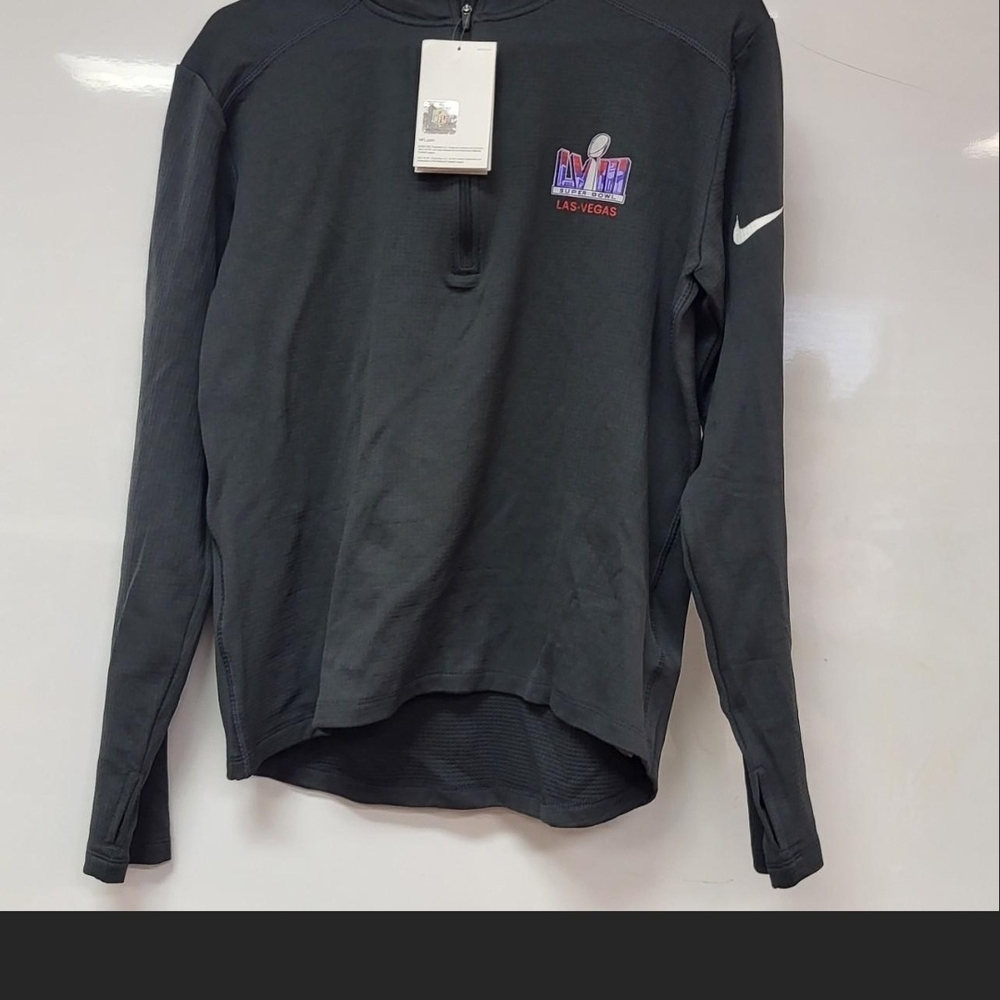 Superbowl LVIII Nike Women's Dark Gray Long Sleeve Top